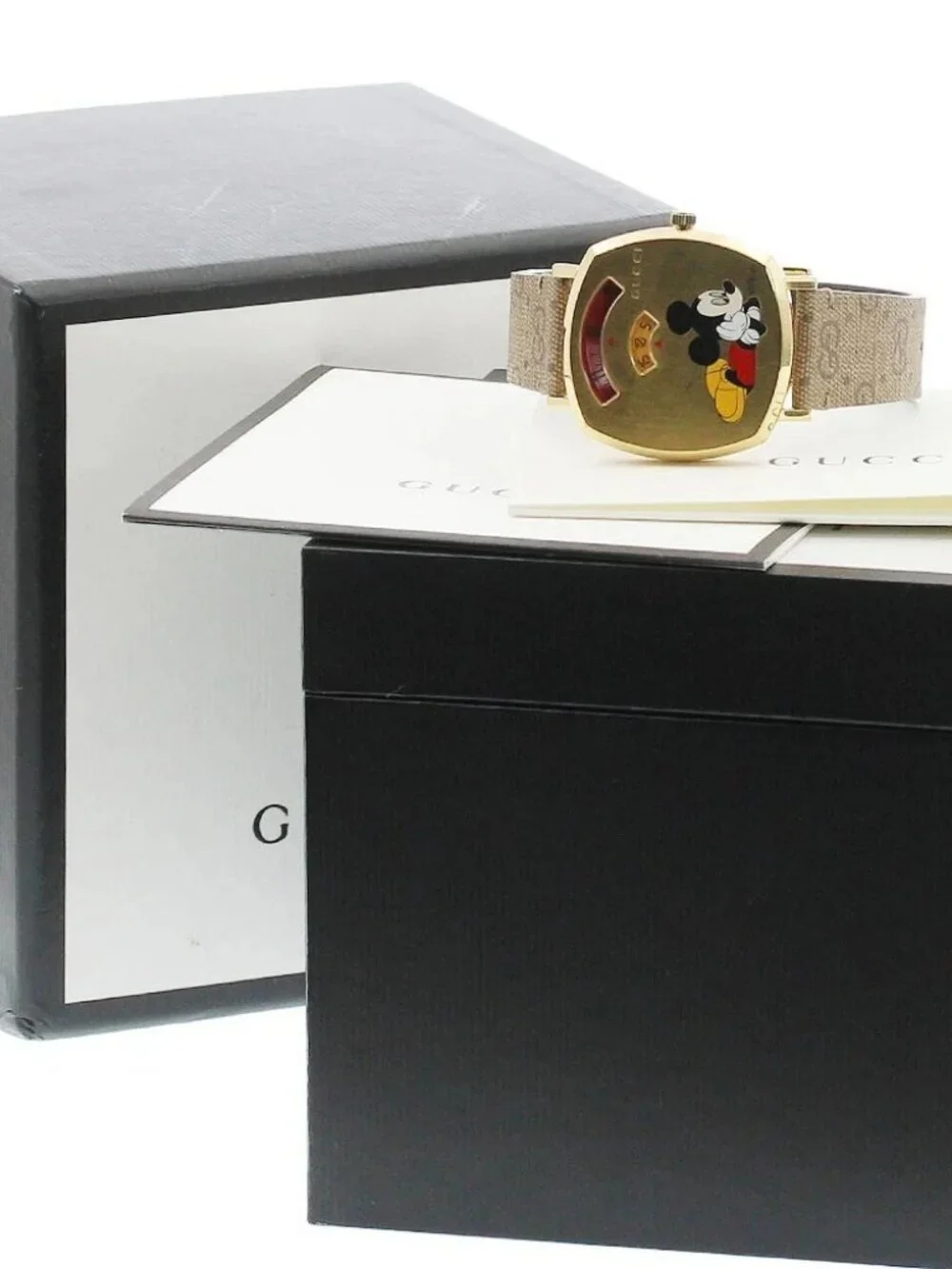 GUCCI Grip watch 157.4/YA157420 Disney collaboration Quartz Men's Watch_958089